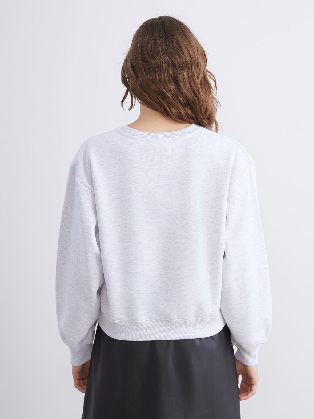 Woman GREY Sweatshirt-3