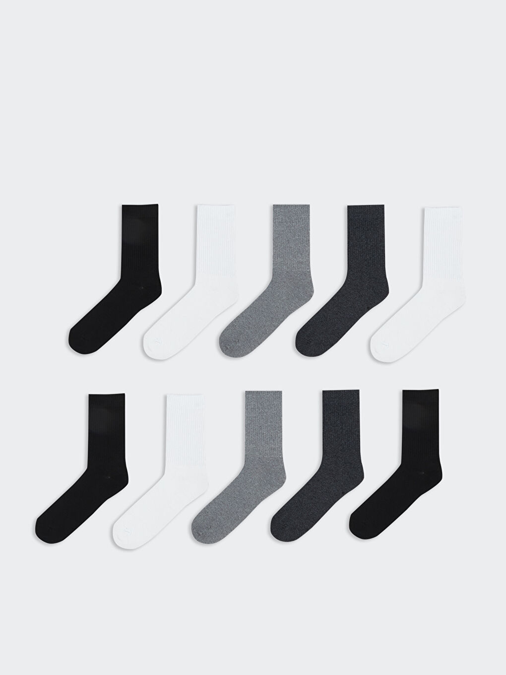 LCW ACCESSORIES Men's Ankle Socks 10-pack -S5MD49Z8-K00