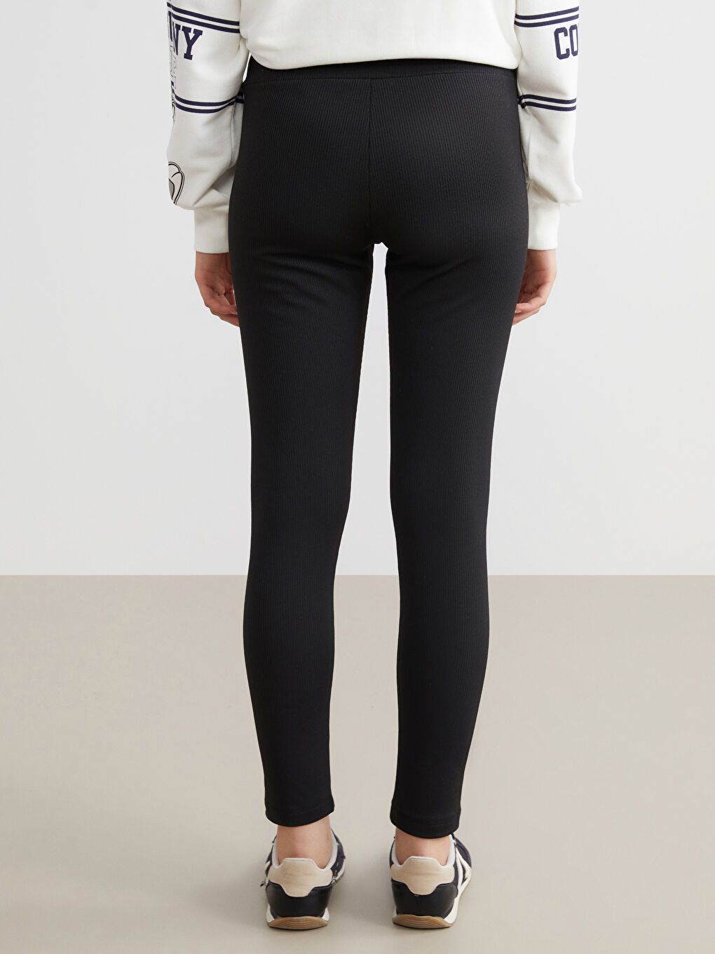 Elasticated Waist Women's Leggings-3