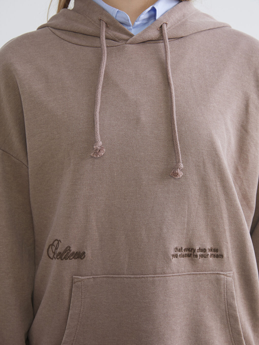 Woman BROWN Hoodie-2