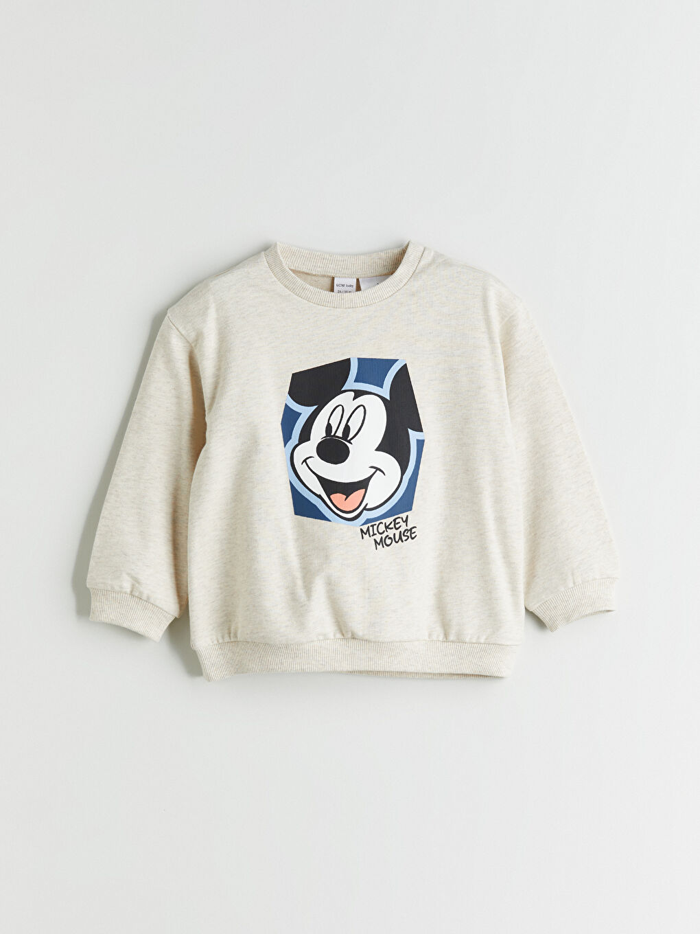 Mickey Mouse Printed Baby Boys' Sweatshirt and Tracksuit Bottom 2 Pack-1
