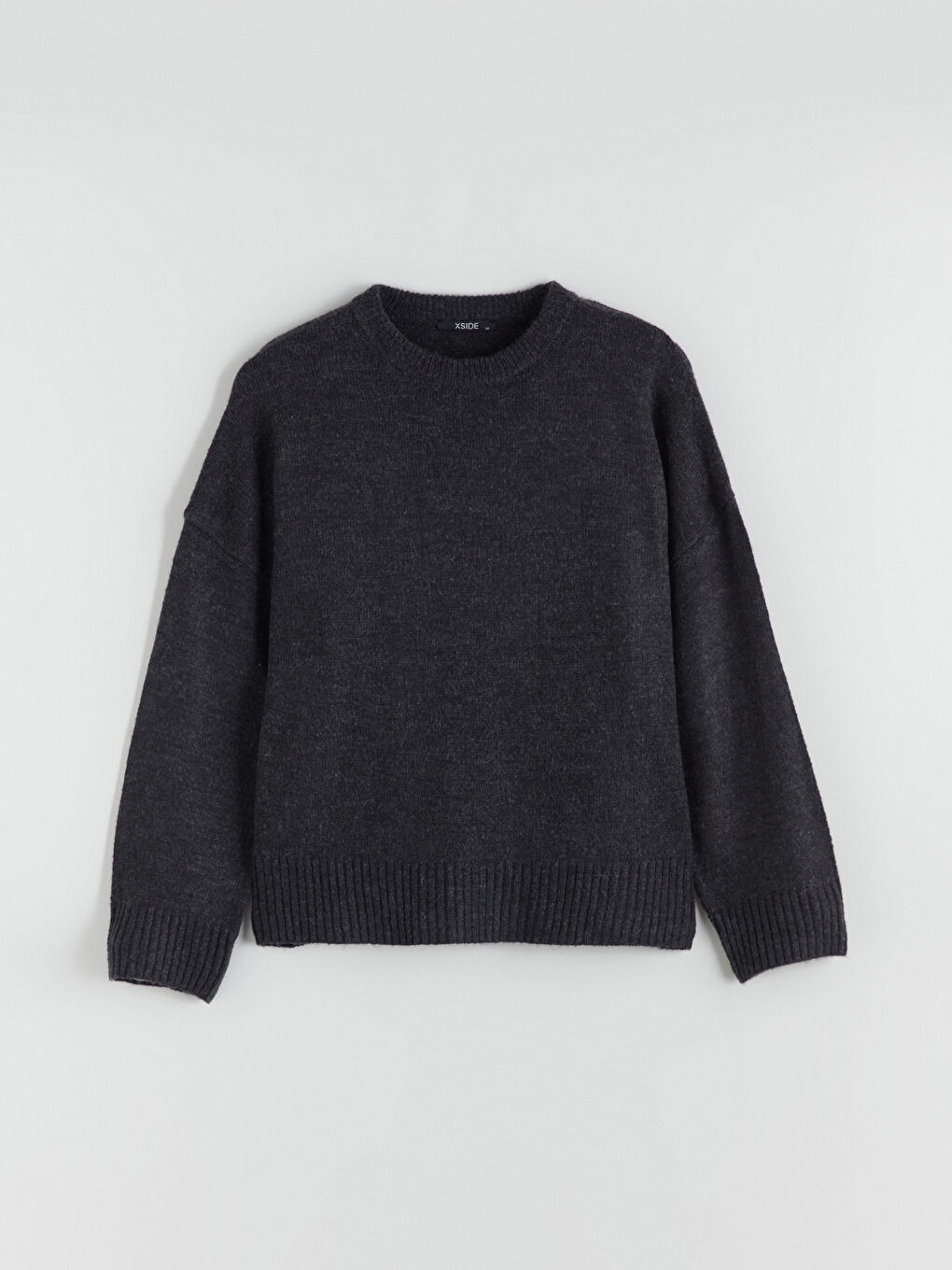 Crew Neck Oversize Women's Knitwear Sweater-4