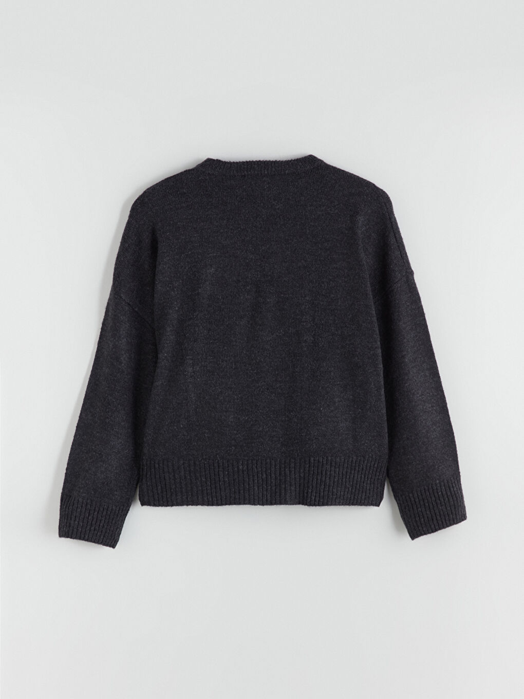 Crew Neck Oversize Women's Knitwear Sweater-5