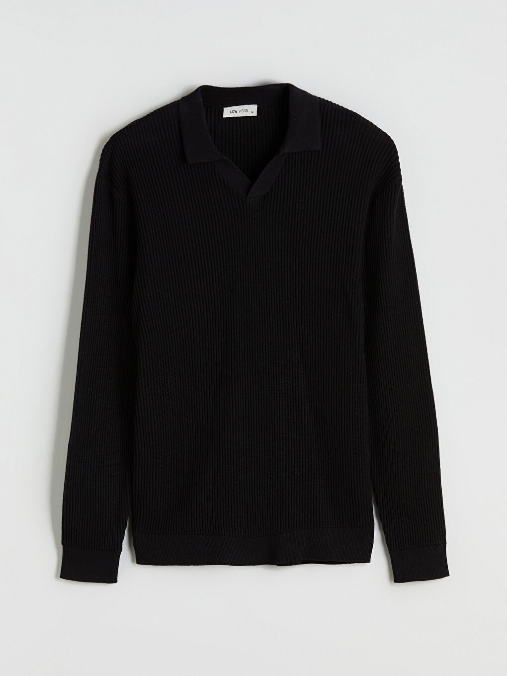 Polo Neck Men's Knitwear Sweater-4