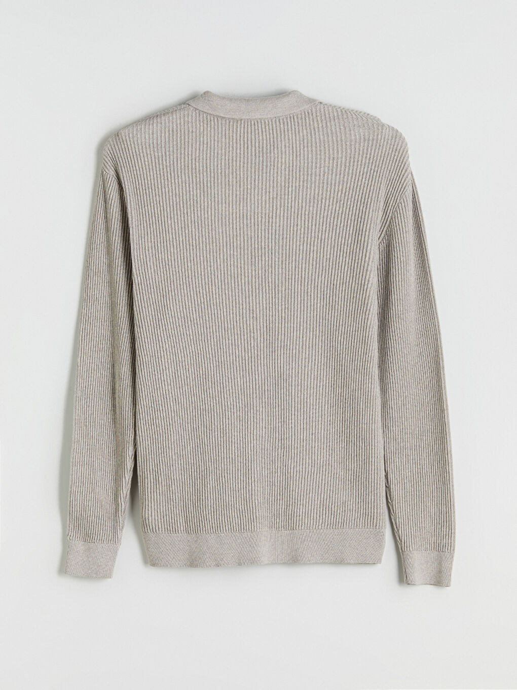 Polo Neck Men's Knitwear Sweater-5