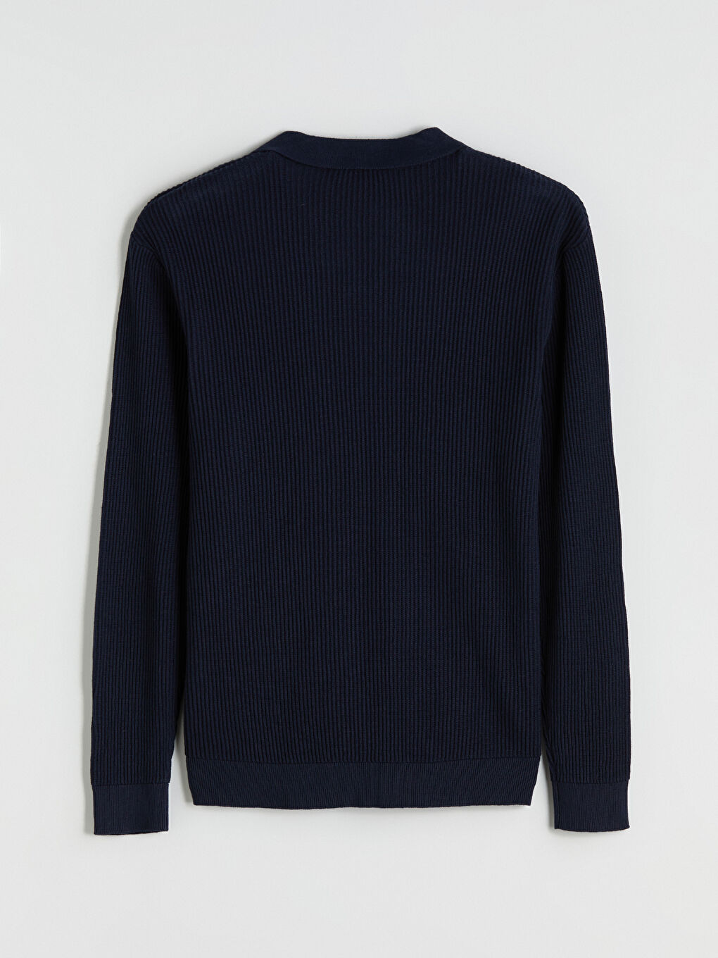 Polo Neck Men's Knitwear Sweater-5