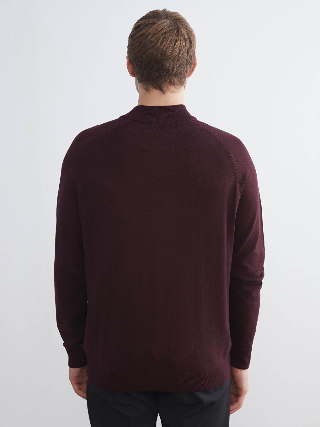 Half Turtleneck Men's Knitwear Sweater-3