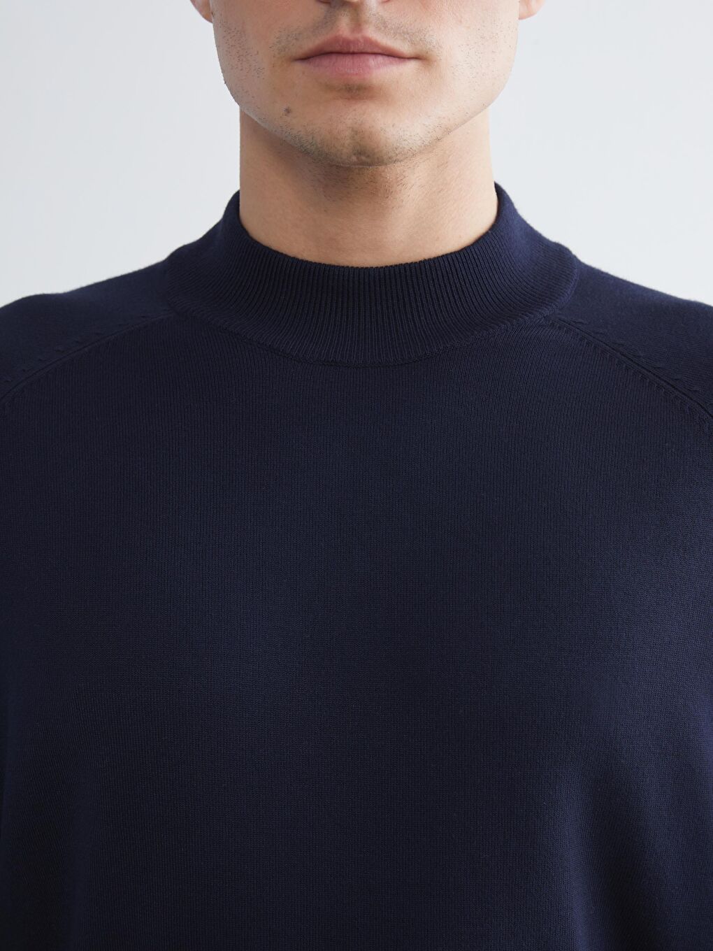 Half Turtleneck Men's Knitwear Sweater-2