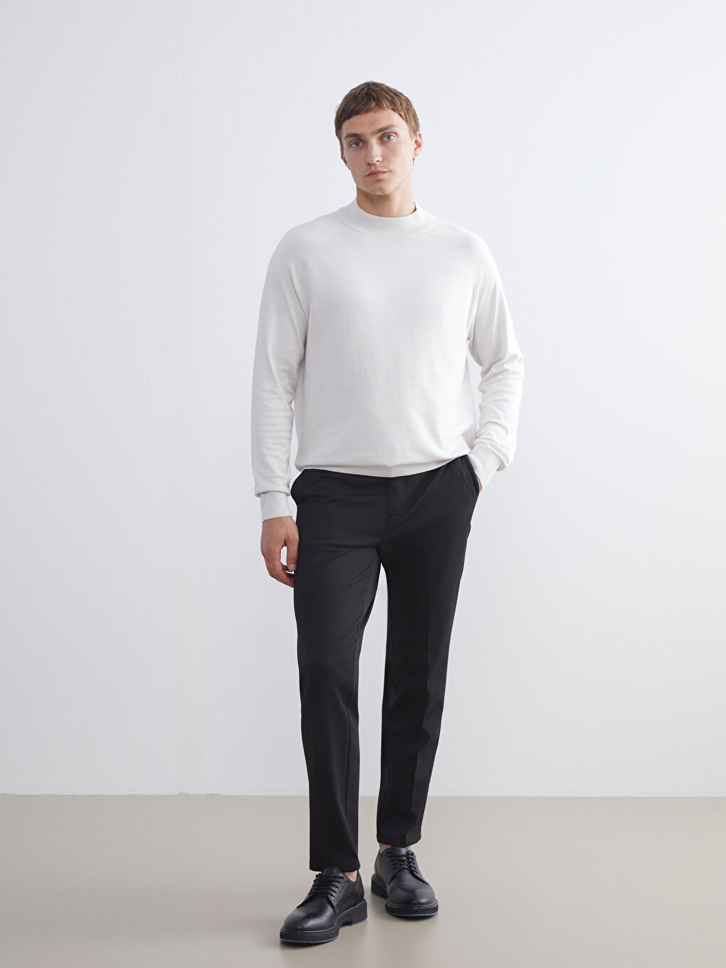 Half Turtleneck Men's Knitwear Sweater-1