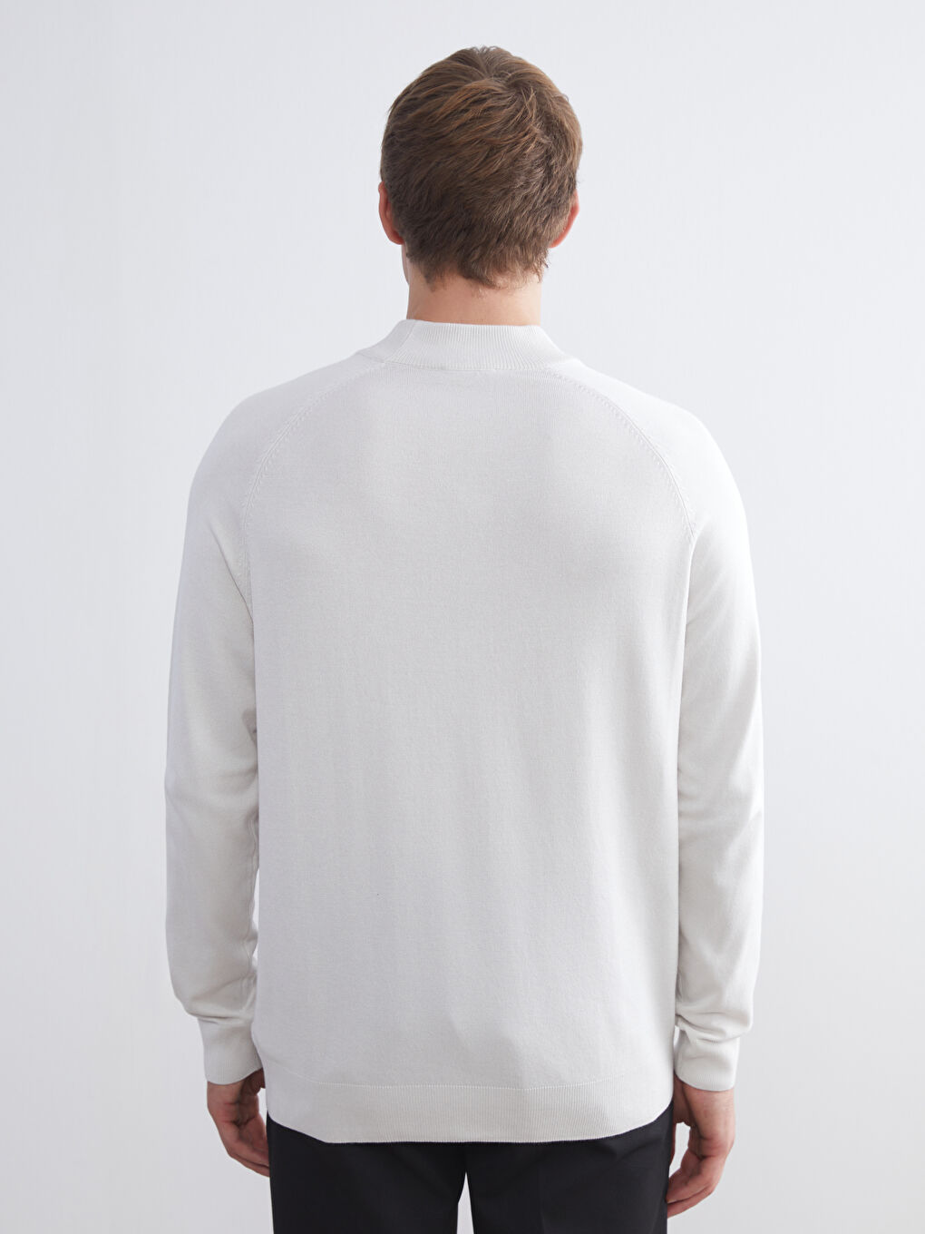 Half Turtleneck Men's Knitwear Sweater-3