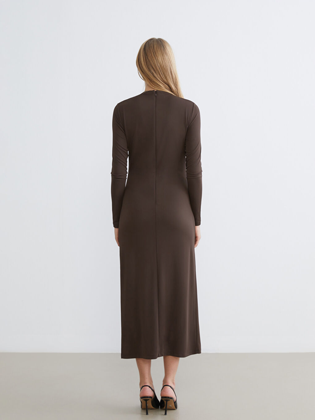 Polo Midi Haljina Sa Rolkom-3