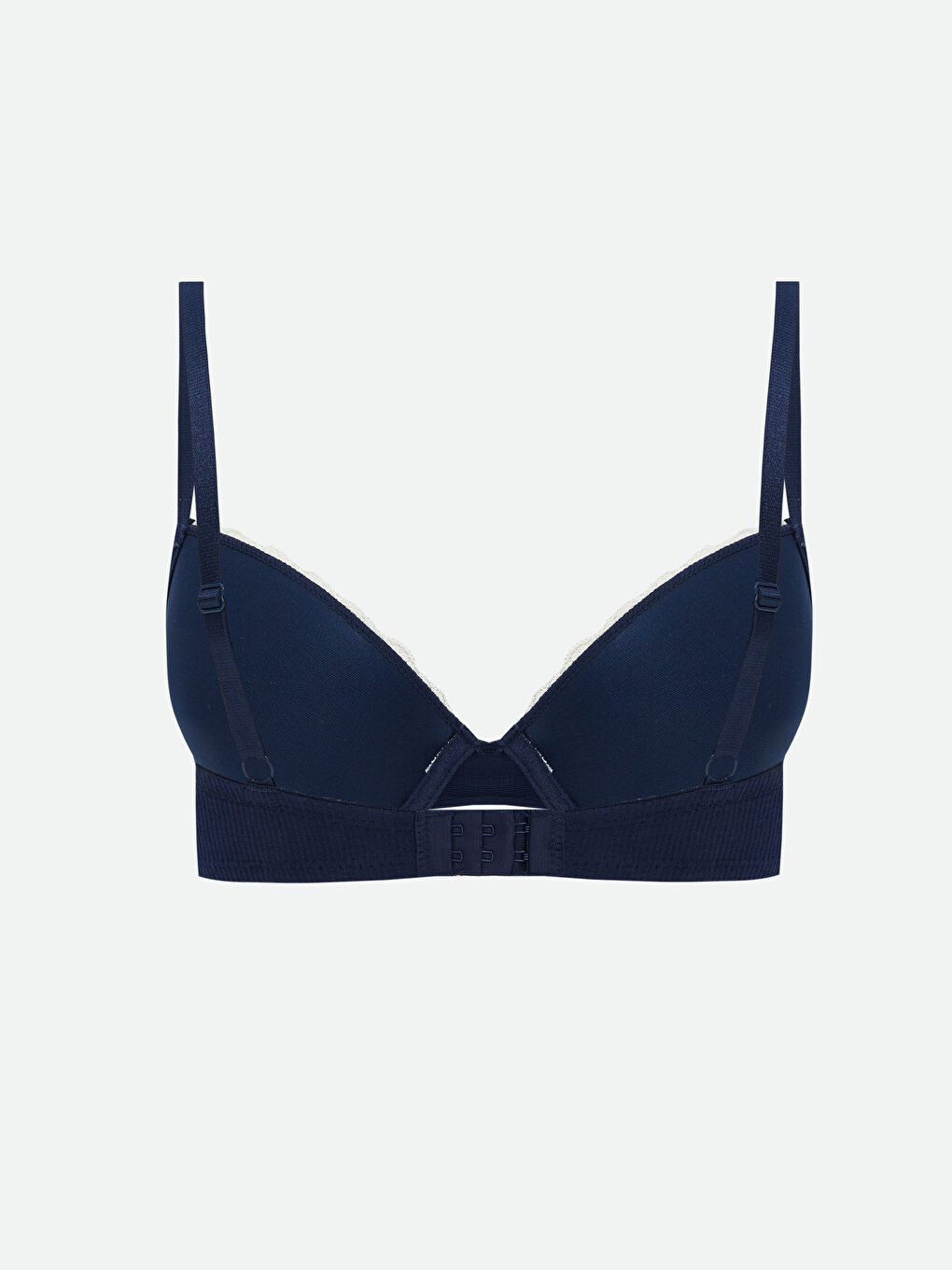Wired Non-Padded Lace Detailed T-Shirt Bra-1