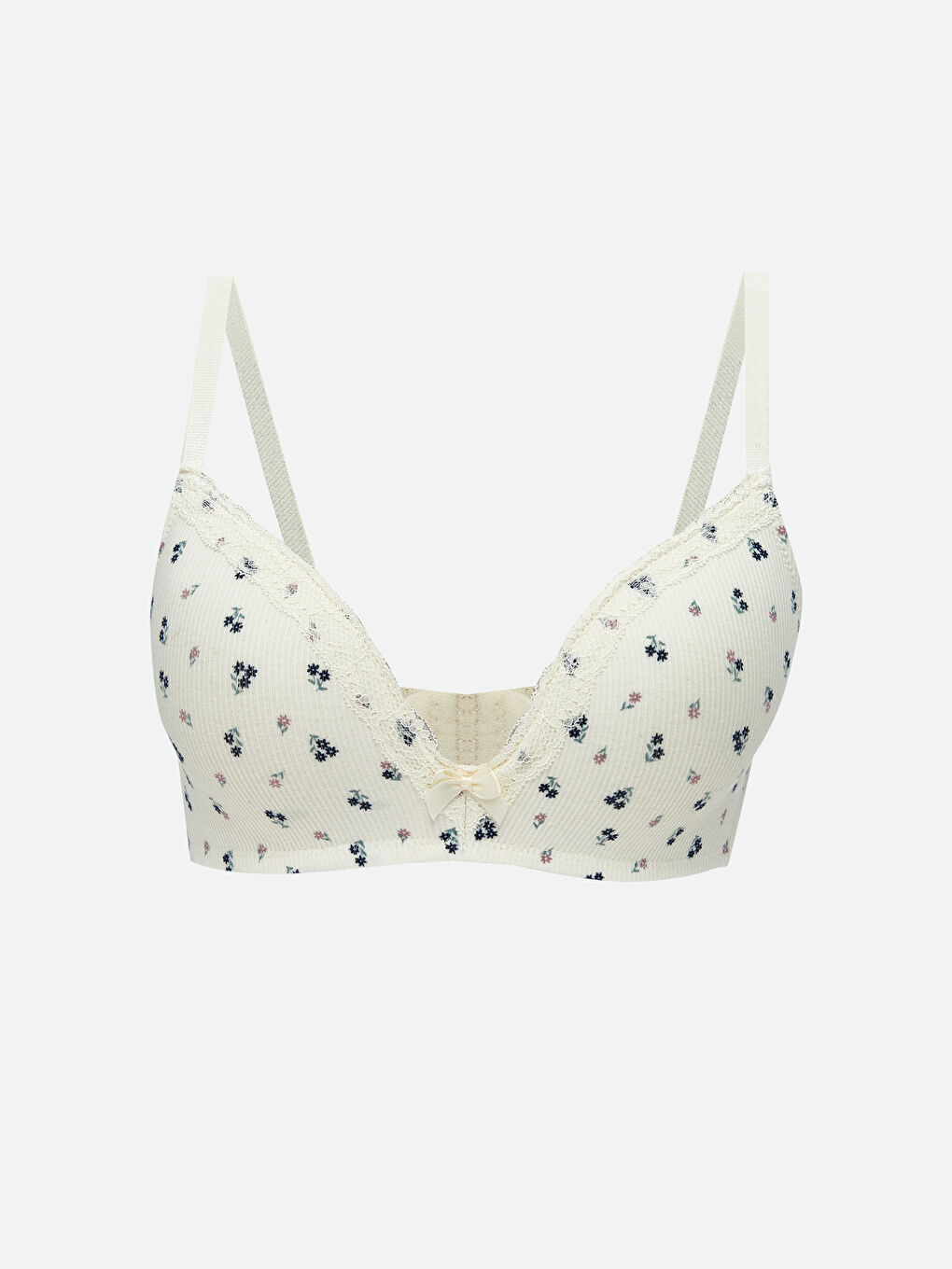 Wired Non-Padded Floral Bra