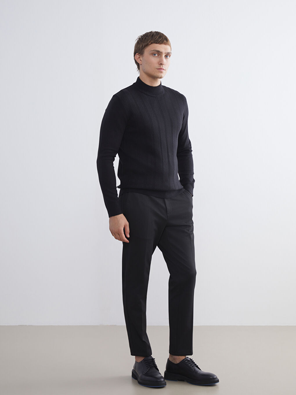 Half Turtleneck Men's Knitwear Sweater-1