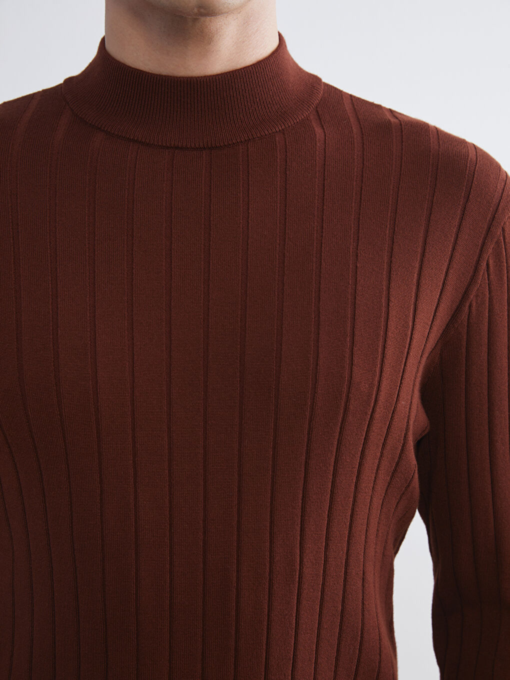 Half Turtleneck Men's Knitwear Sweater-2