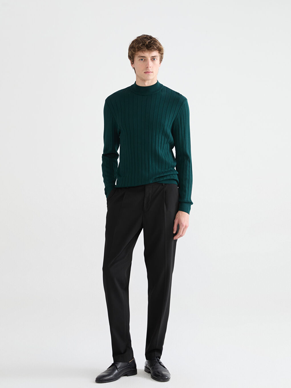 Half Turtleneck Men's Knitwear Sweater-1