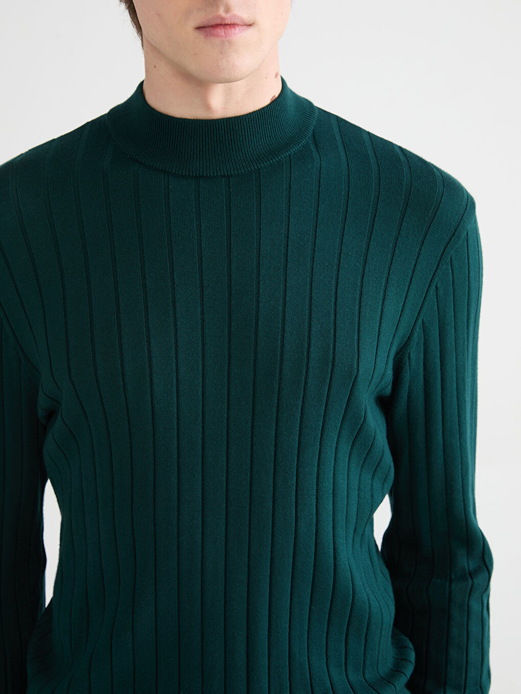 Half Turtleneck Men's Knitwear Sweater-2