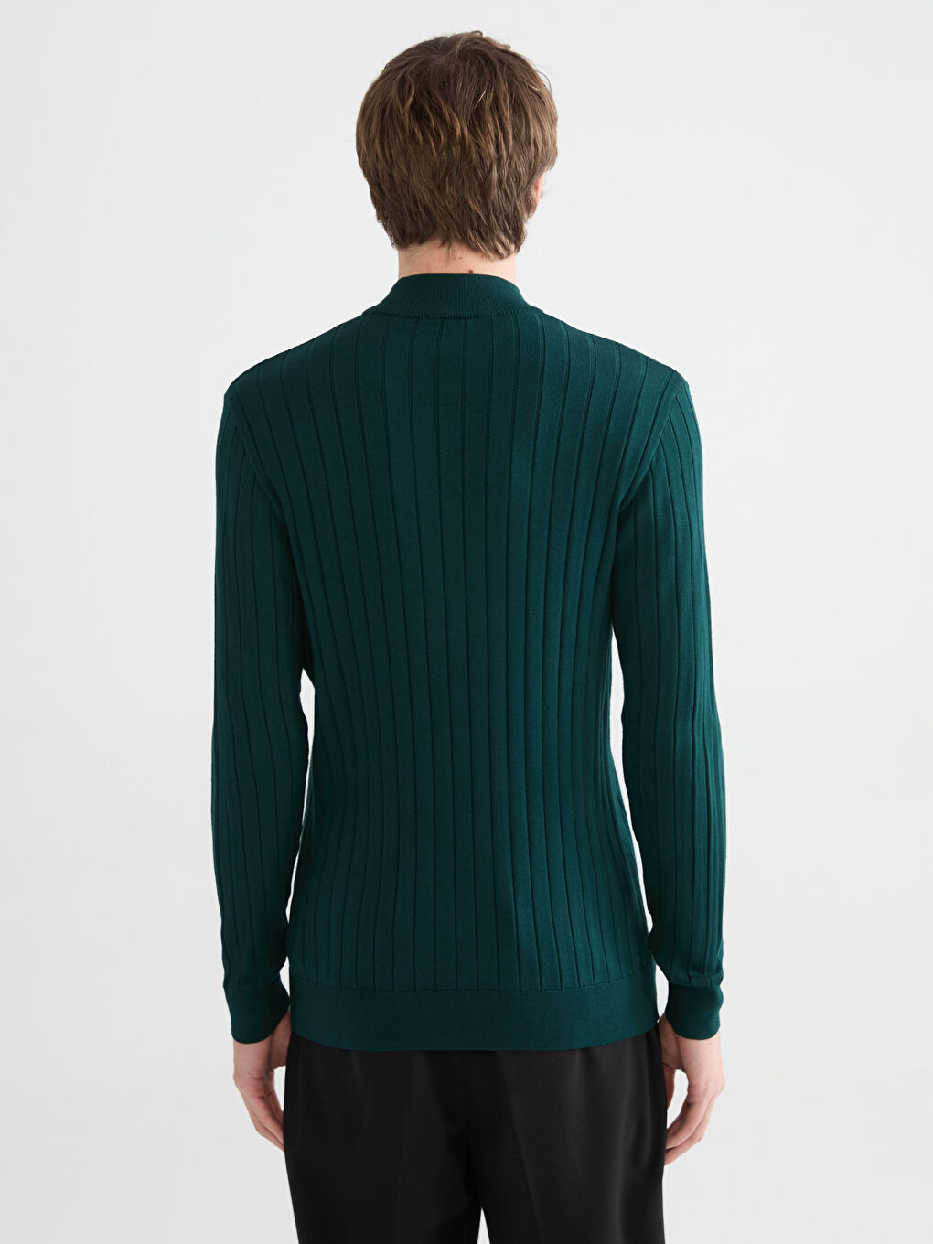 Half Turtleneck Men's Knitwear Sweater-3