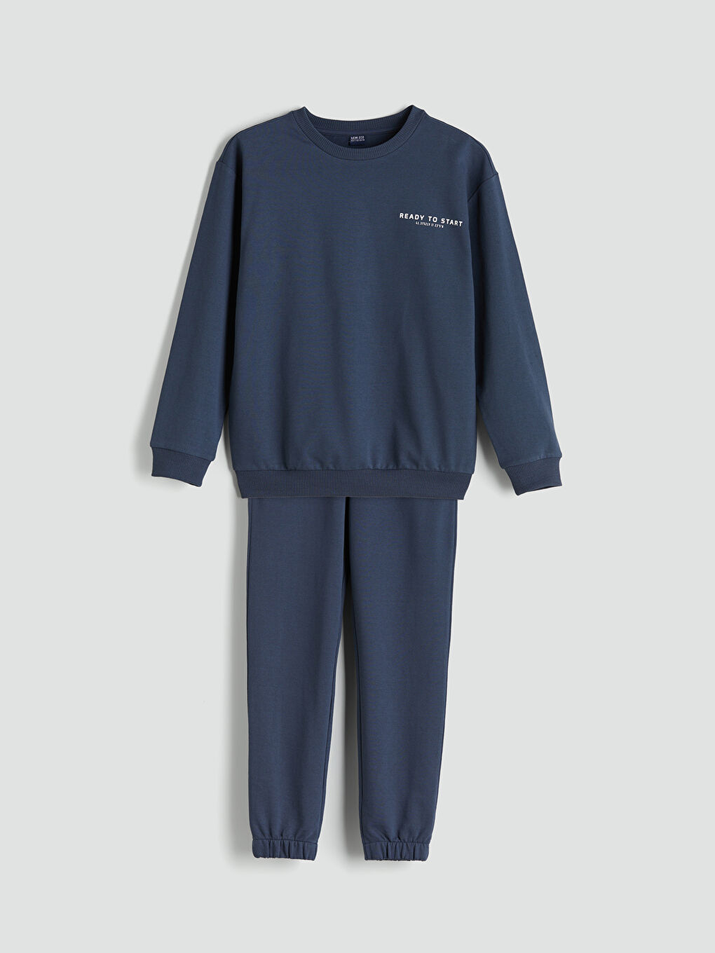 LCW ECO Crew Neck Boys' Tracksuit Set -W5BY60Z4-CTH