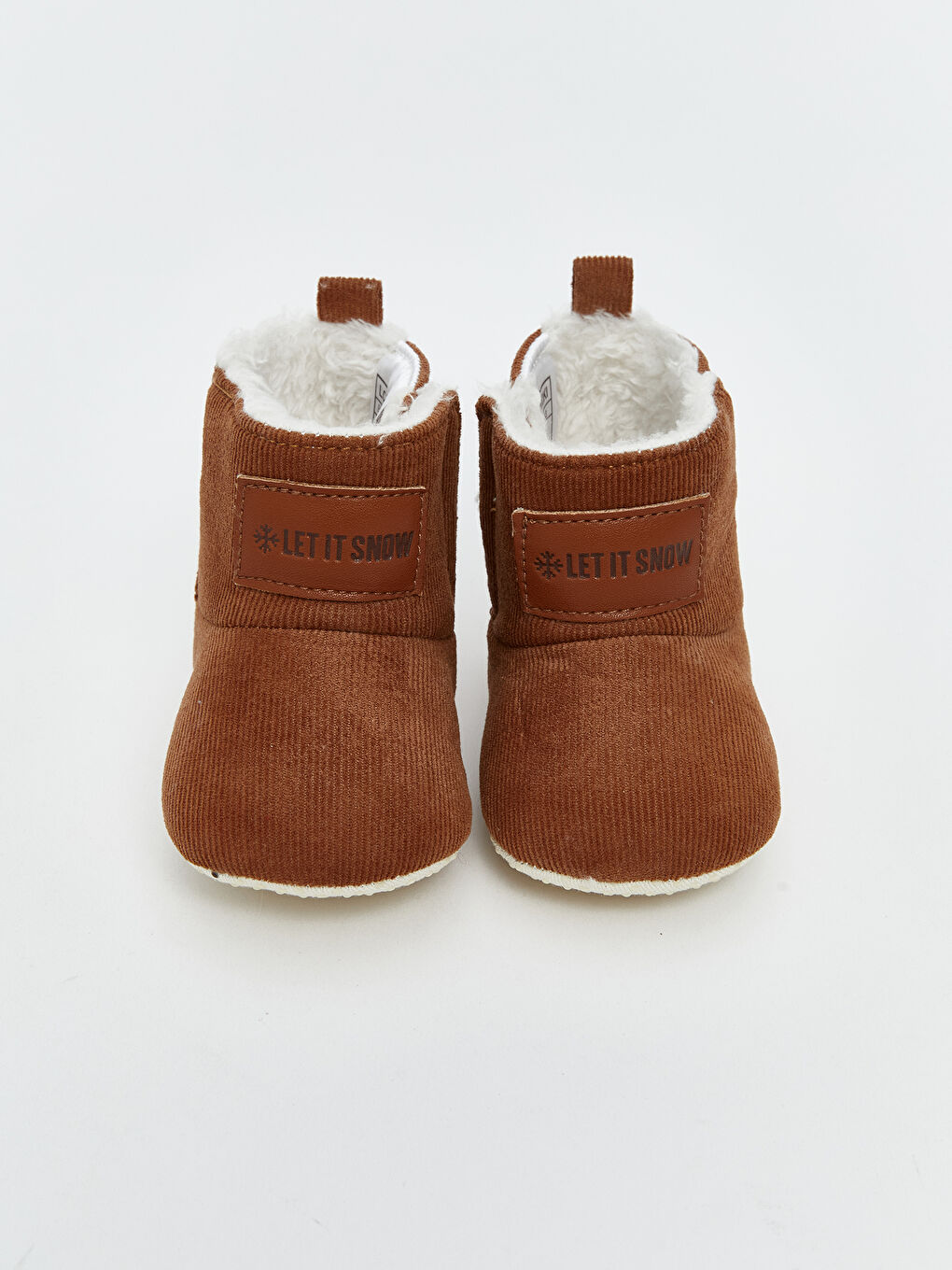 Baby Boy BROWN Slipper Boots-2