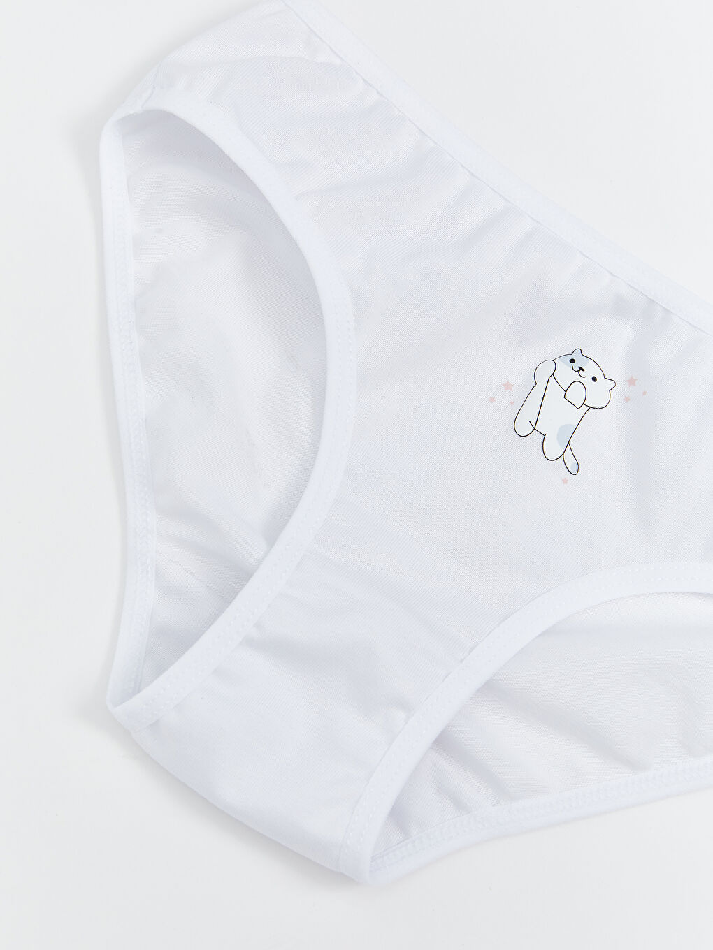 Beyaz Kız Çocuk Külot-1