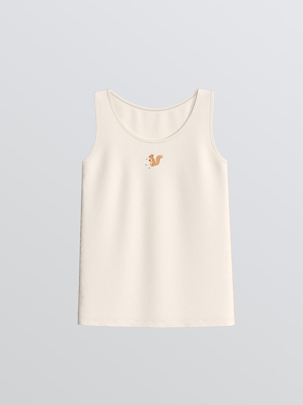 Crew Neck Girls' Tank Tops 2-Pack-1