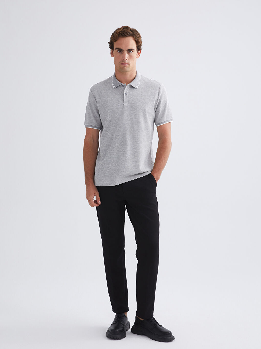 Men's Polo Neck T-Shirt-1