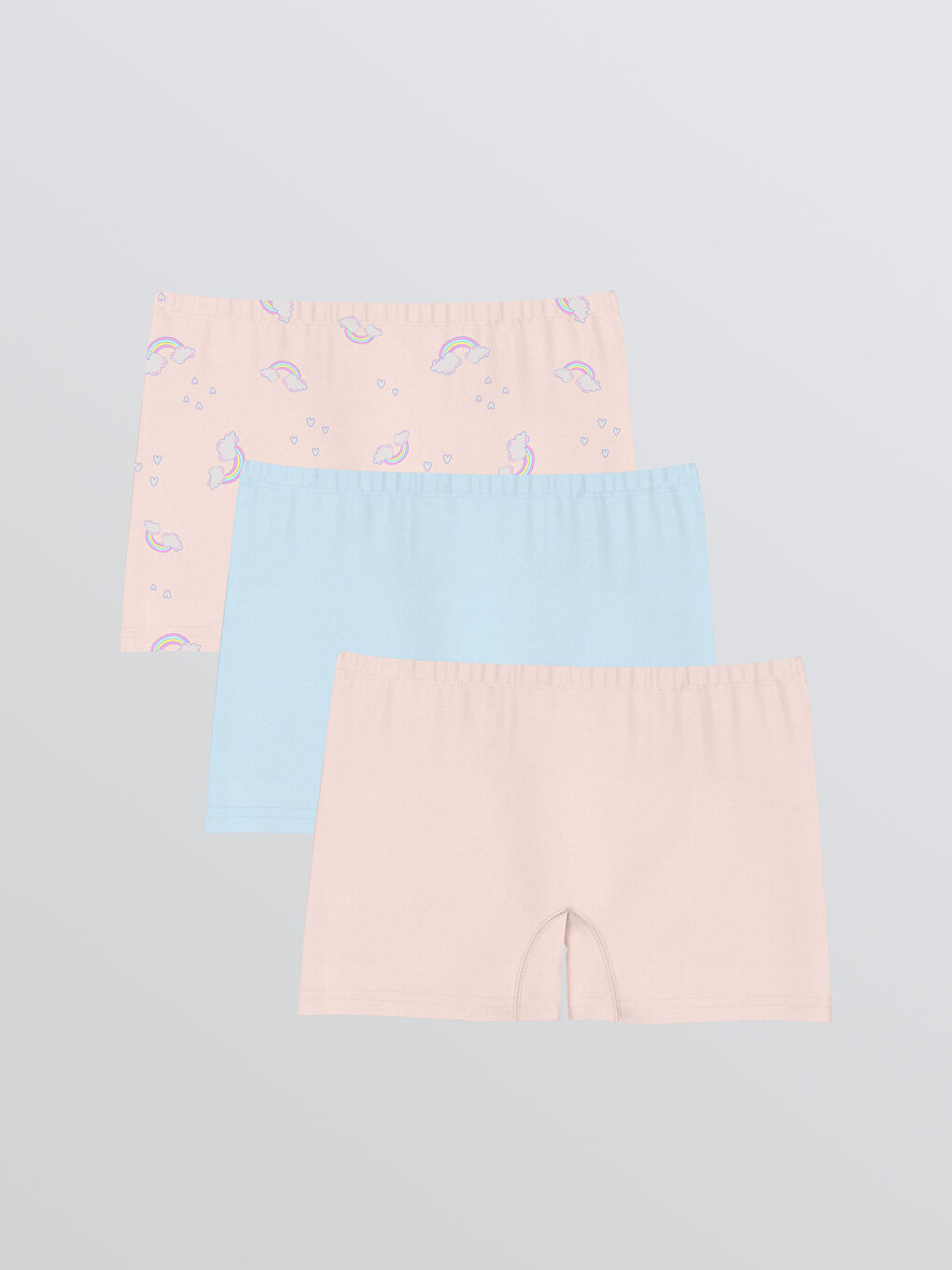 Girls' Boxer Trunks 3-packs