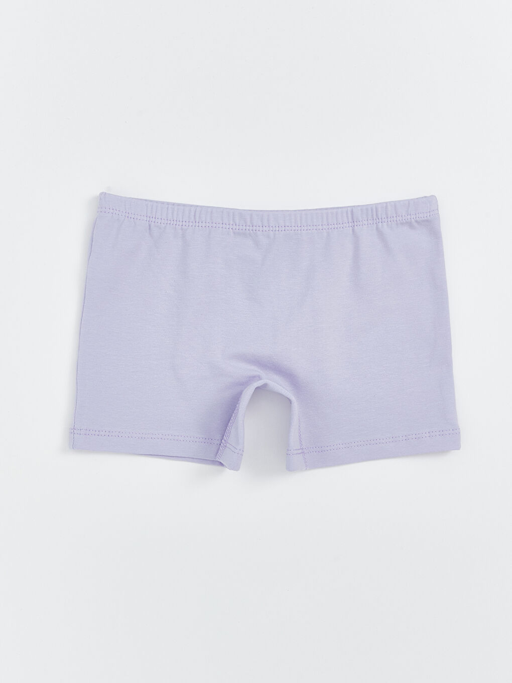 Lila Beli Lastikli Kız Çocuk Boxer