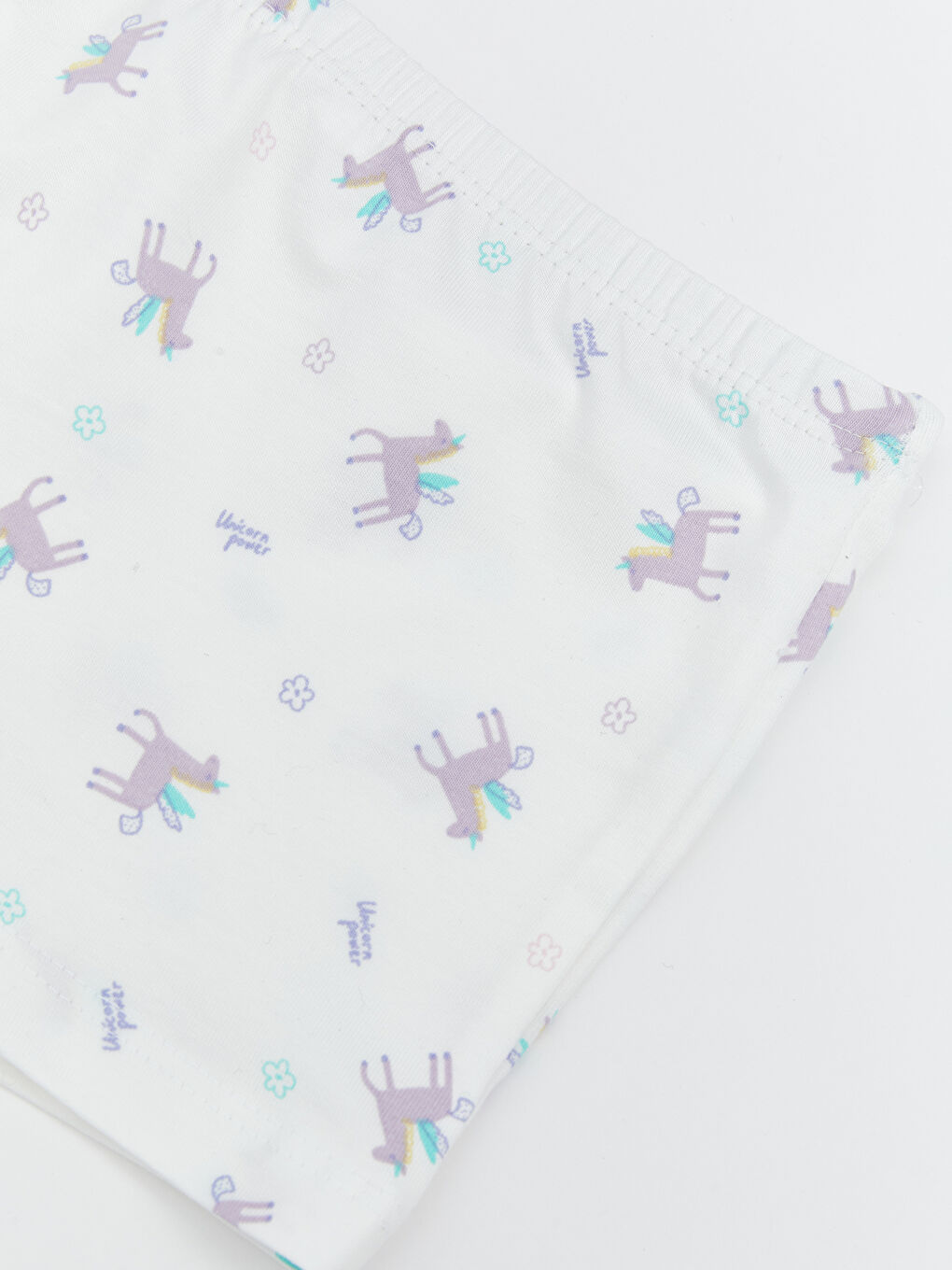 Ekru Beli Lastikli Kız Çocuk Boxer-2