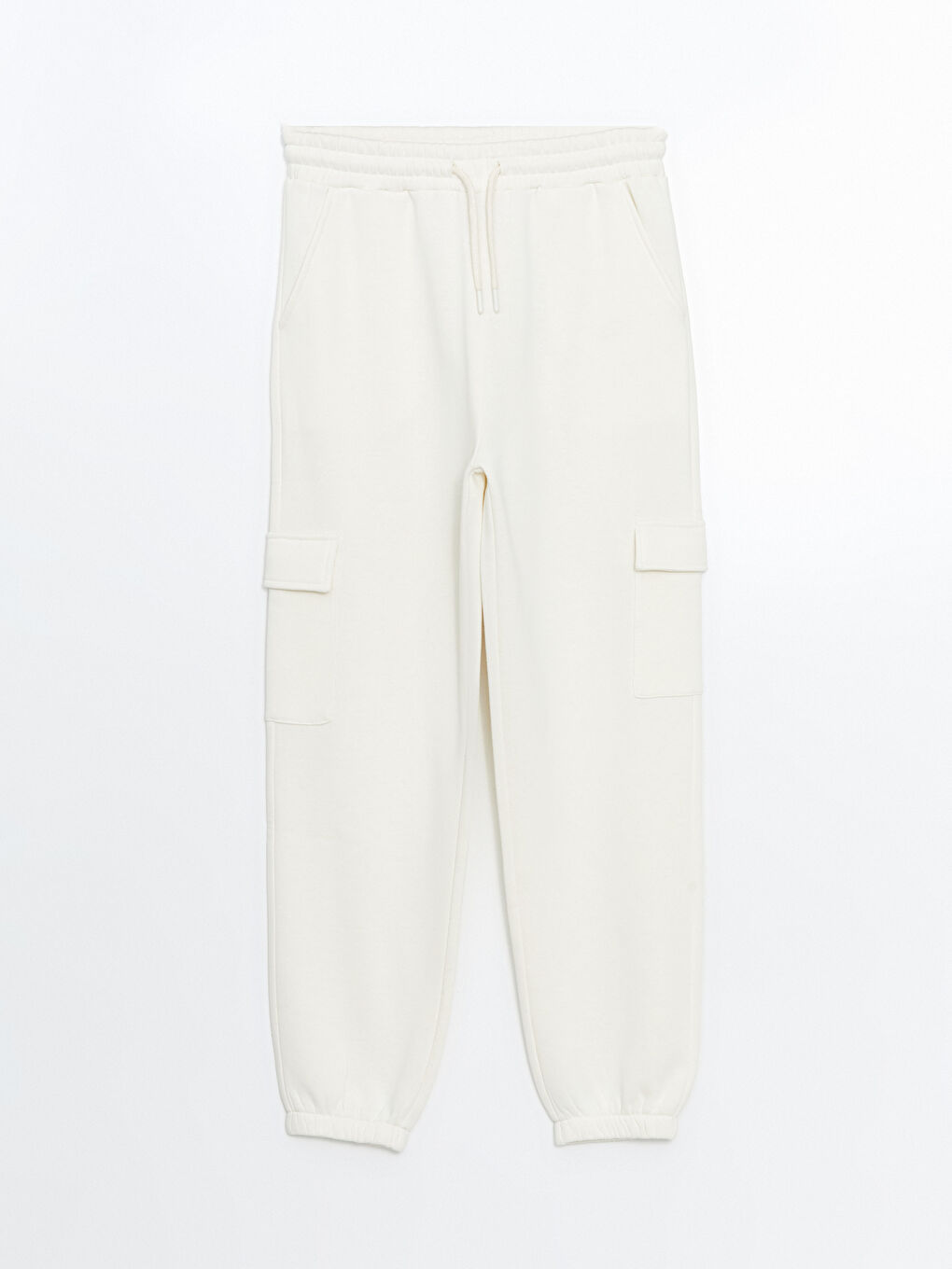 Elasticated Waist Women's Thick Jogger Sweatpants-4
