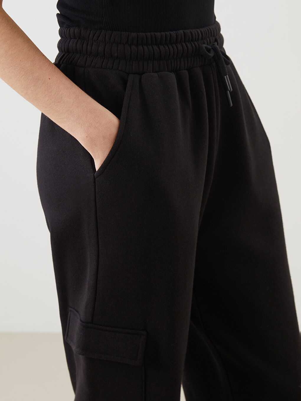 XSIDE Elasticated Waist Women's Jogger Sweatpants -W5CA66Z8-CVL