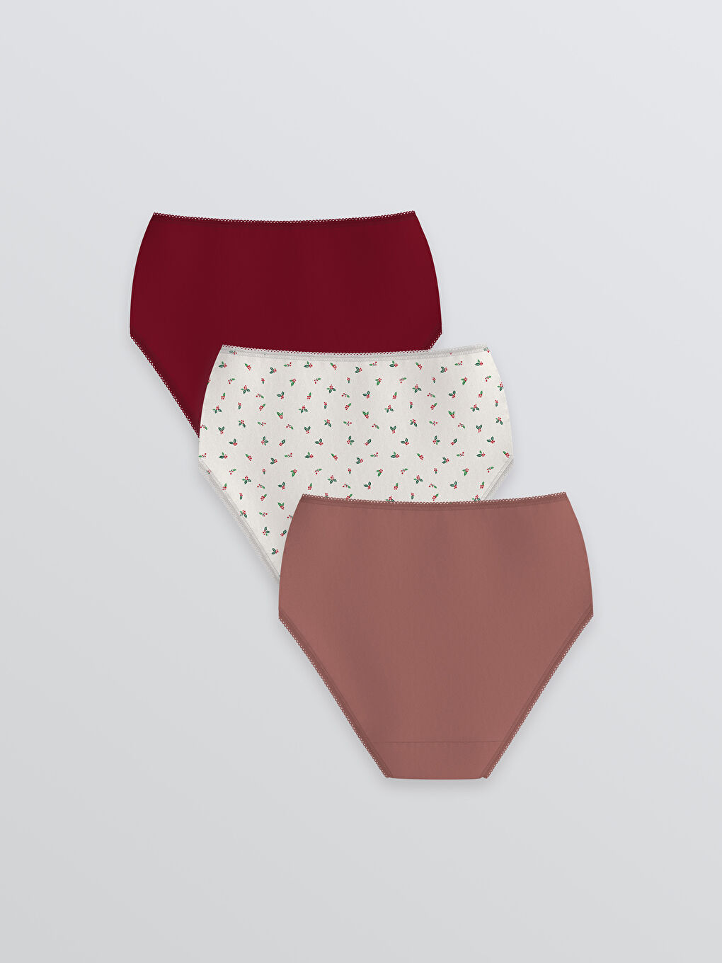سراويل داخلية كلاسيكية مطبوعة 3 قطع-1