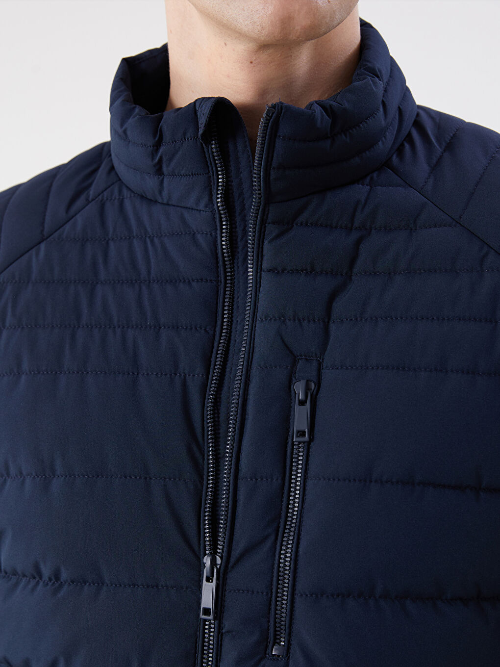 Muškarac TAMNO PLAVA Puffer jakna/napuhana deblja jakna-4