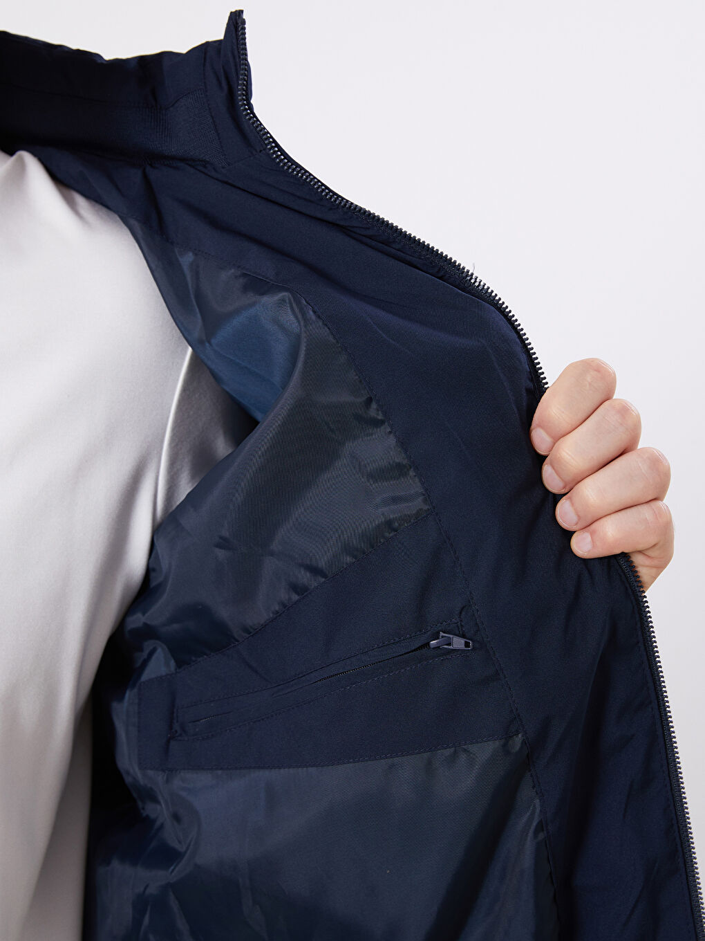 Muškarac TAMNO PLAVA Puffer jakna/napuhana deblja jakna-6