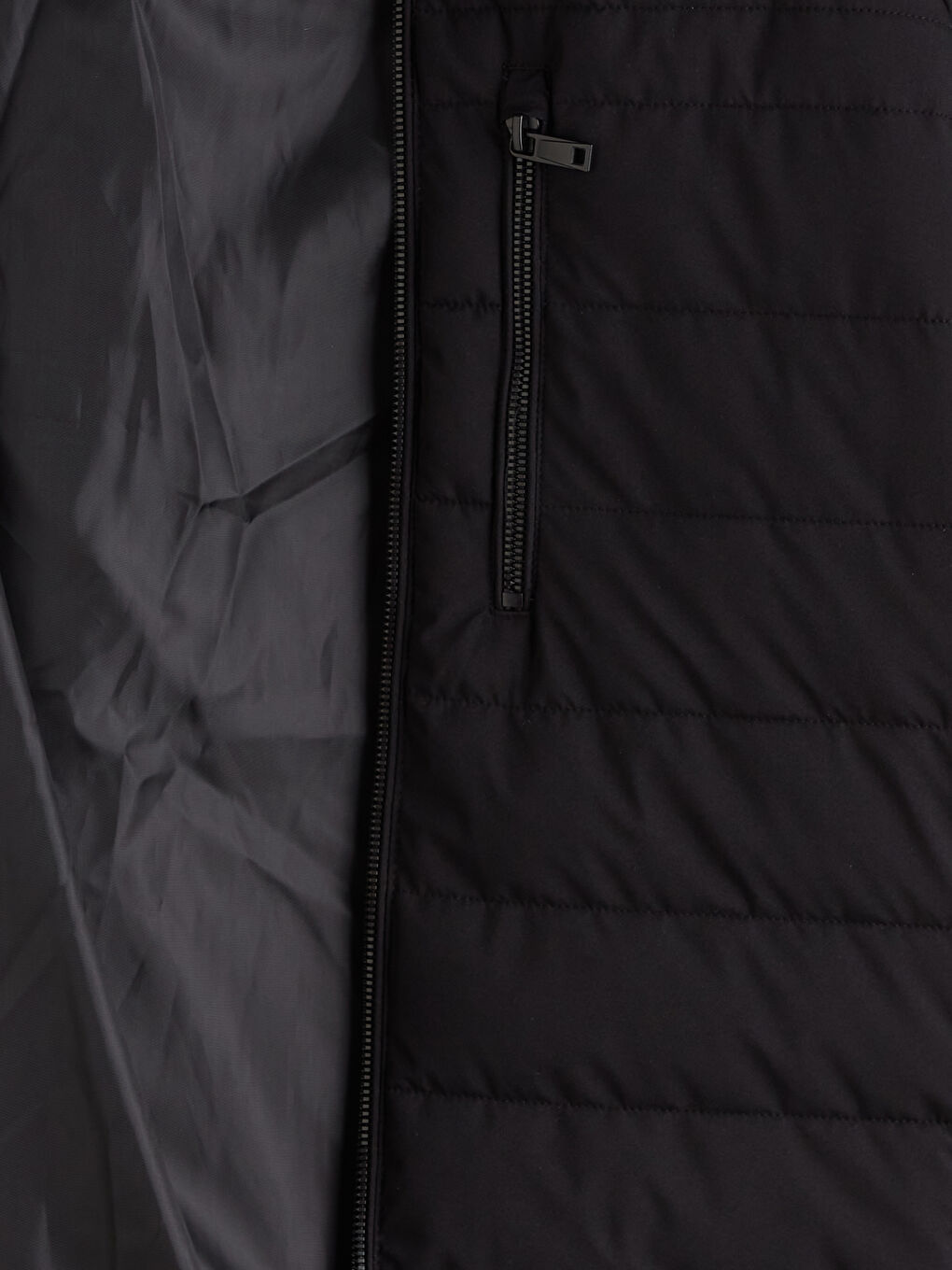 Standard Fit Funnel Neck Men's Puffer Coat-7