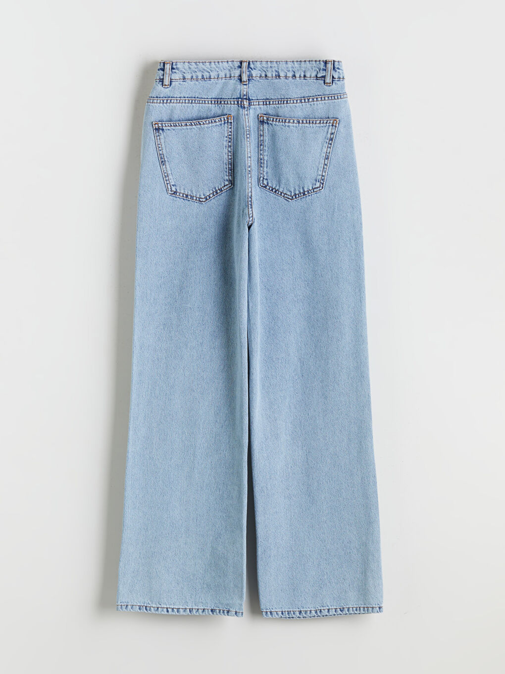 جينز واسع الأرجل للسيدات-5