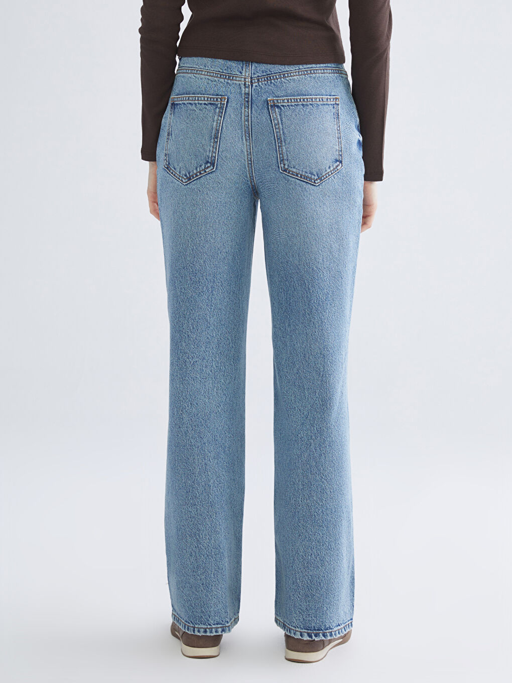 Джинсы для женщин мешковатого кроя-3