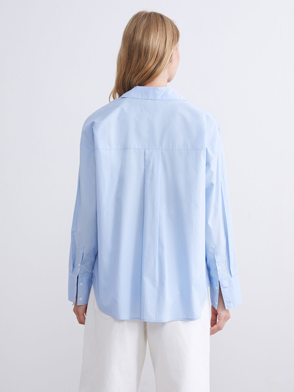 XSIDE Oversize Poplin Women's Shirt -W5CC02Z8-CV6