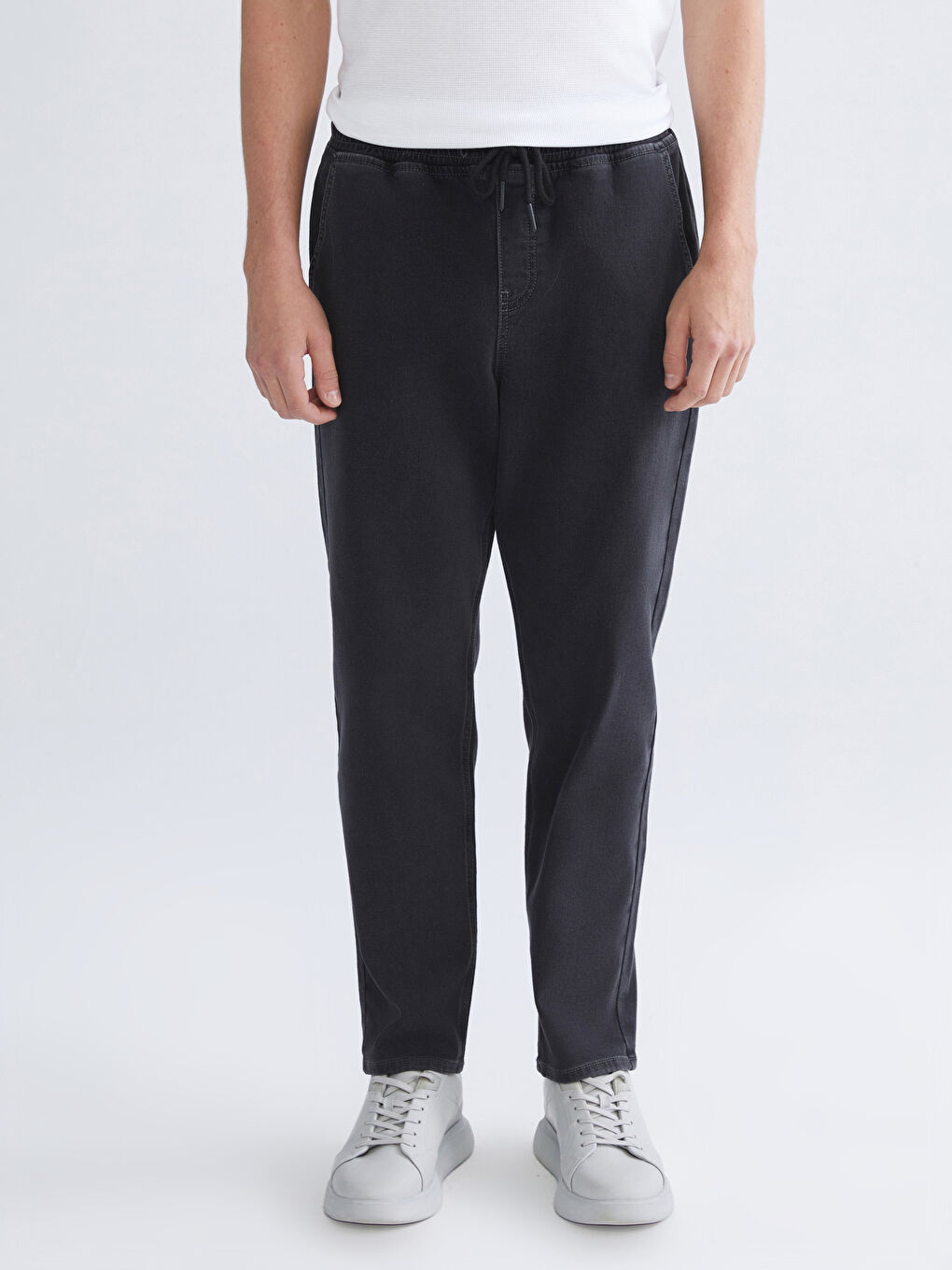 Antrasit 700 Straight Fit İçi Polarlı Kışlık Erkek Jean Pantolon-1