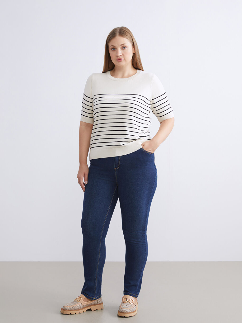 Slim Fit Women's Jeans-1