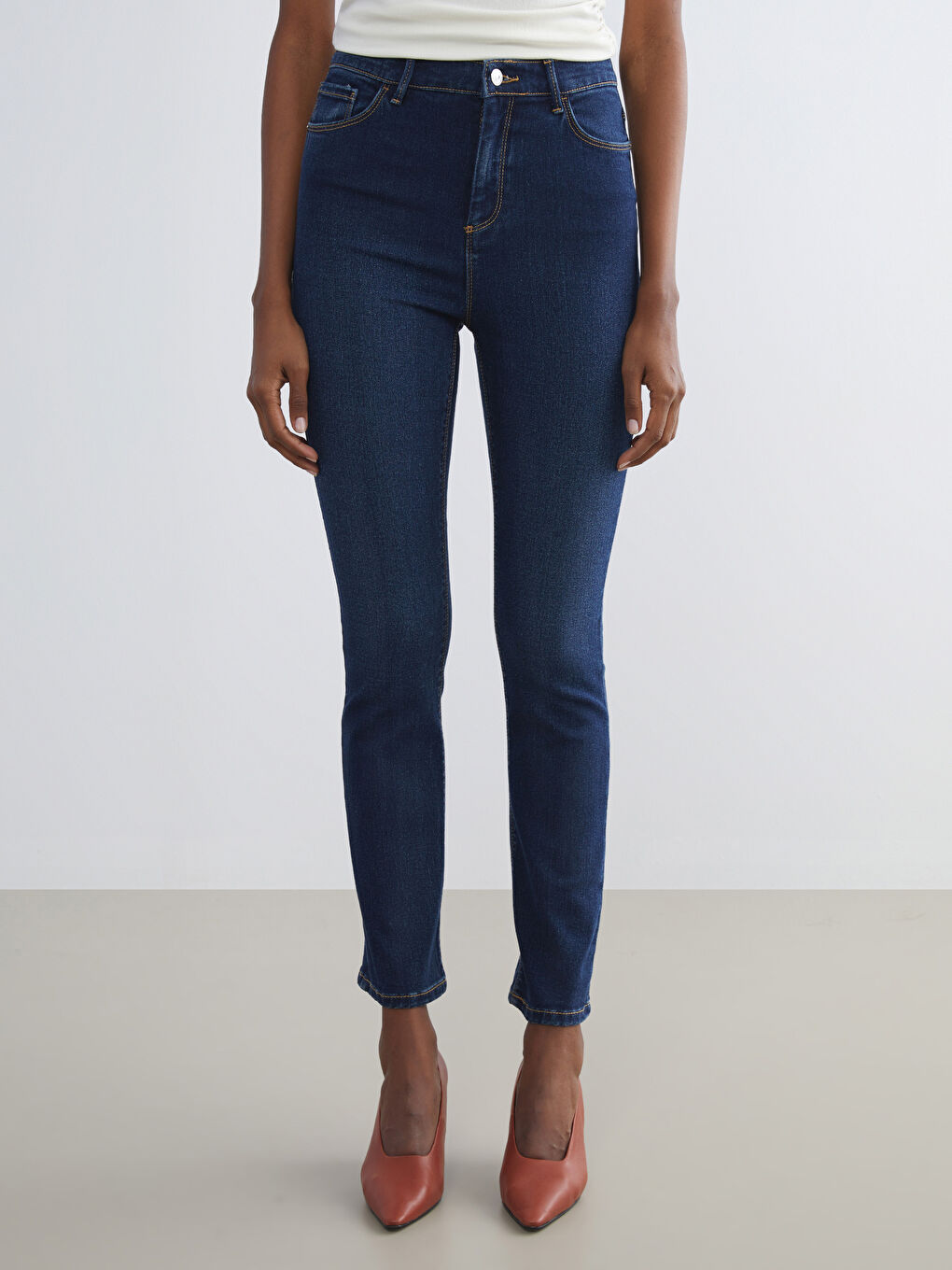 Slim Fit Women's Jeans-2