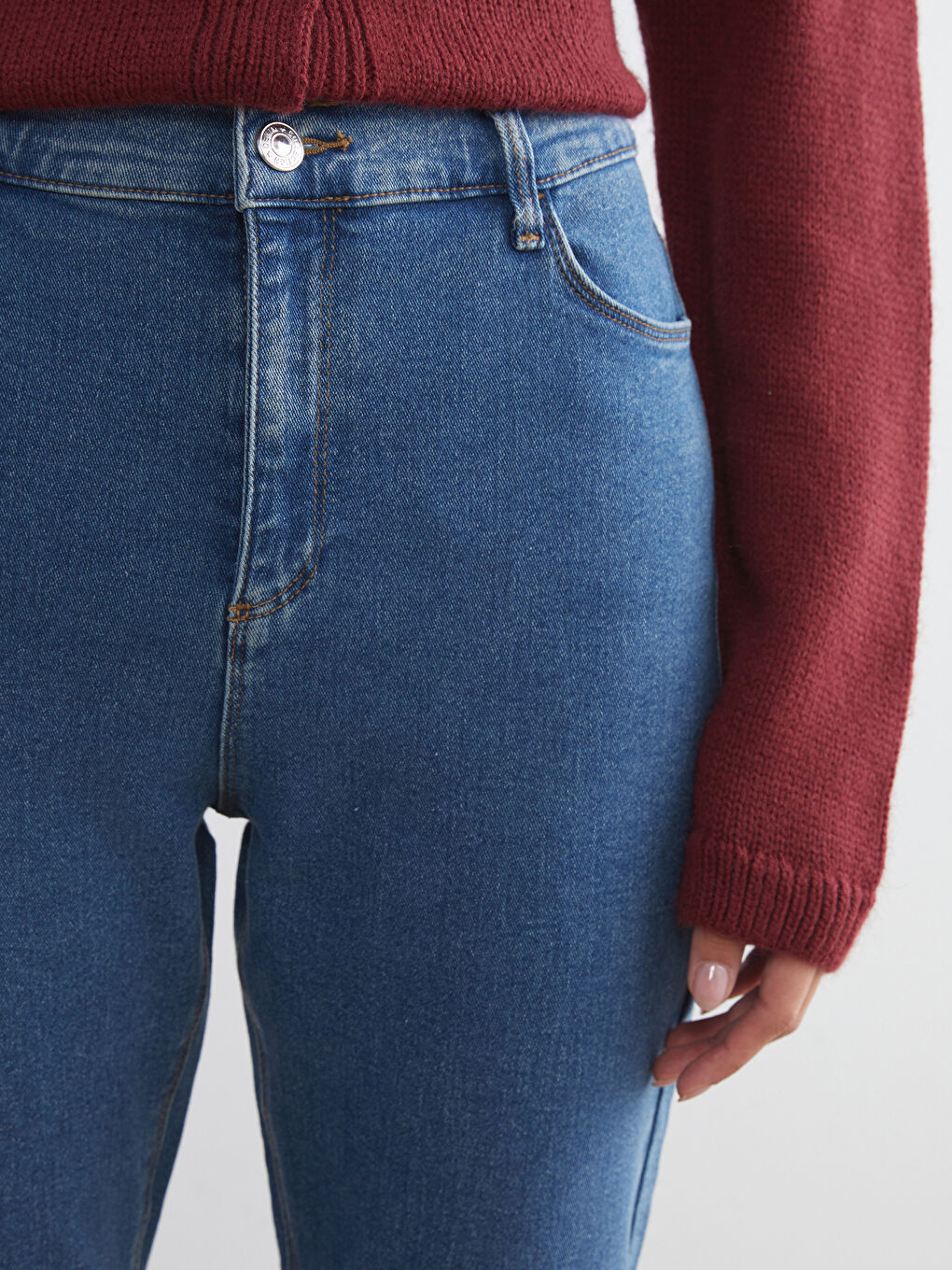 Slim Fit Women's Jeans-2