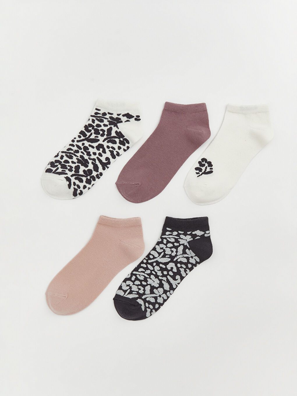 әйелдерге арналған өрнекті патик шұлықтары 5 данадан тұратын