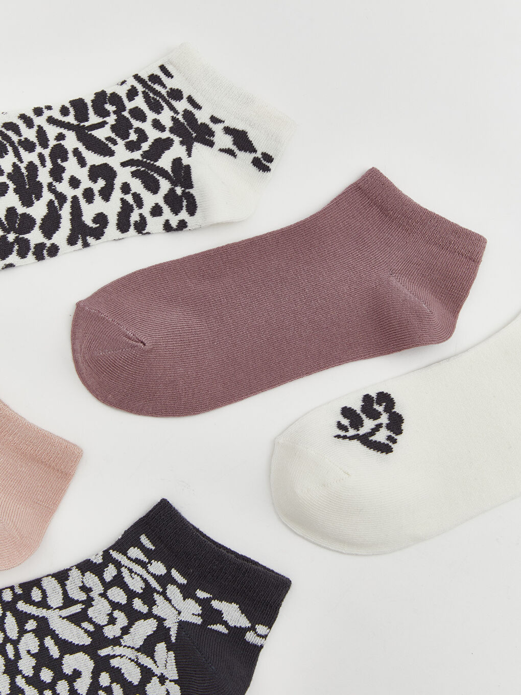 әйелдерге арналған өрнекті патик шұлықтары 5 данадан тұратын-1