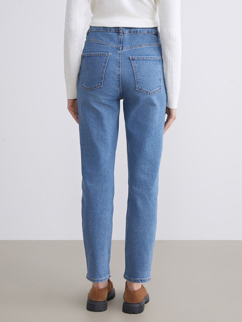 LCW Modest Mom Fit Women's Jeans -W5CC78Z8-507