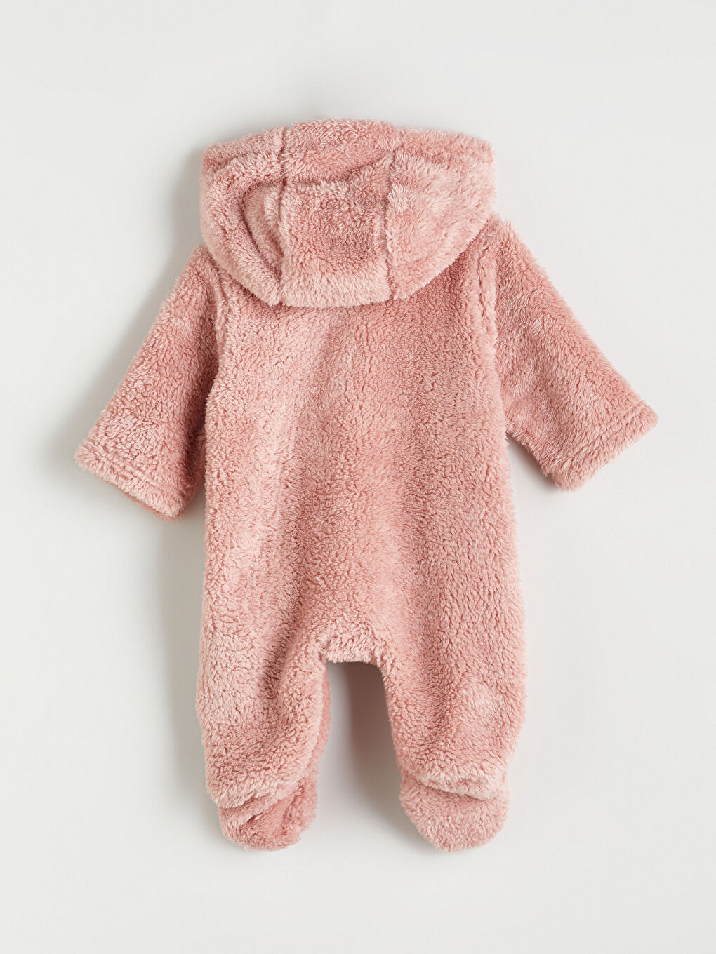 Hooded Long Sleeve Baby Girl Rompers-2
