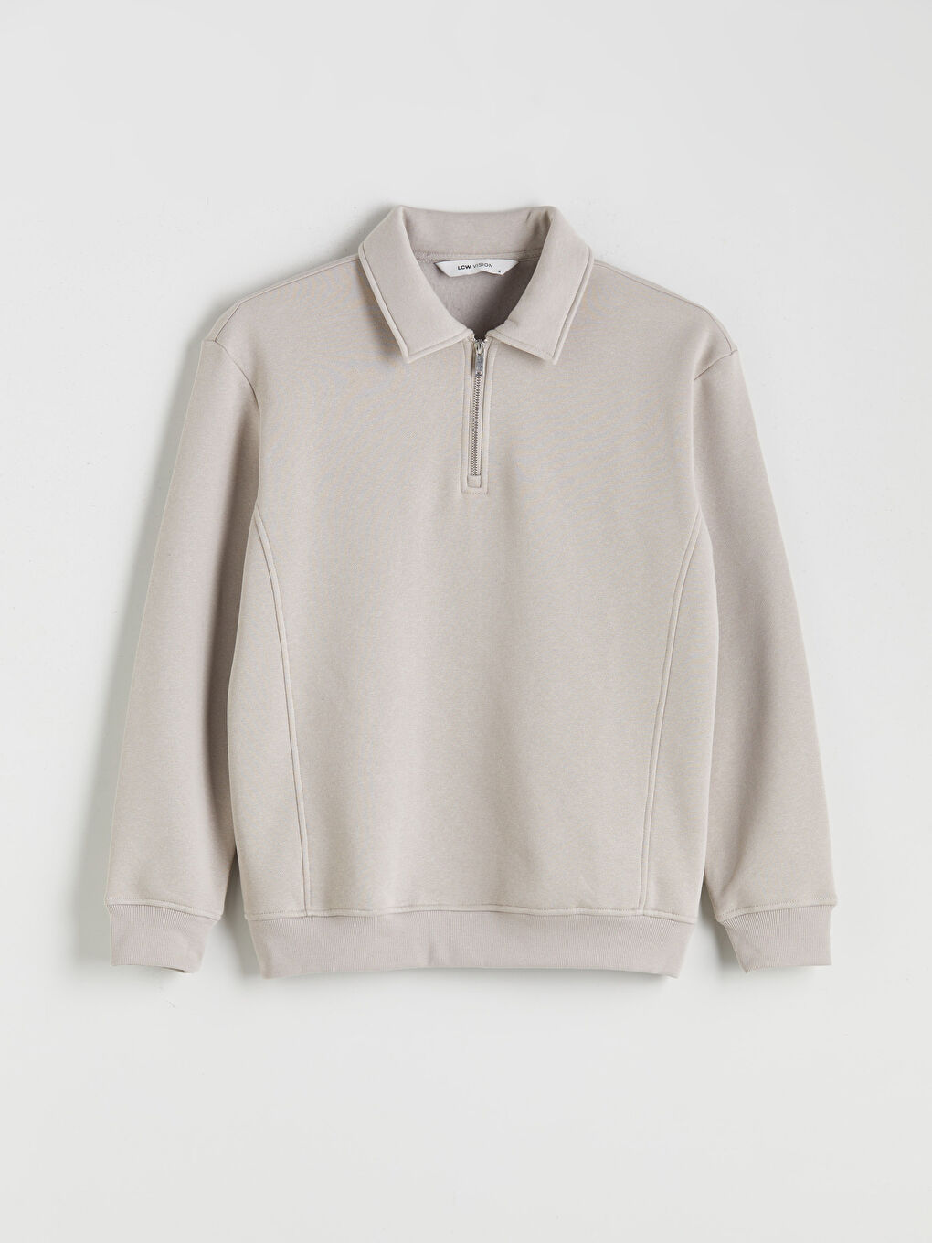 Polo Neck Men's Sweatshirt-4