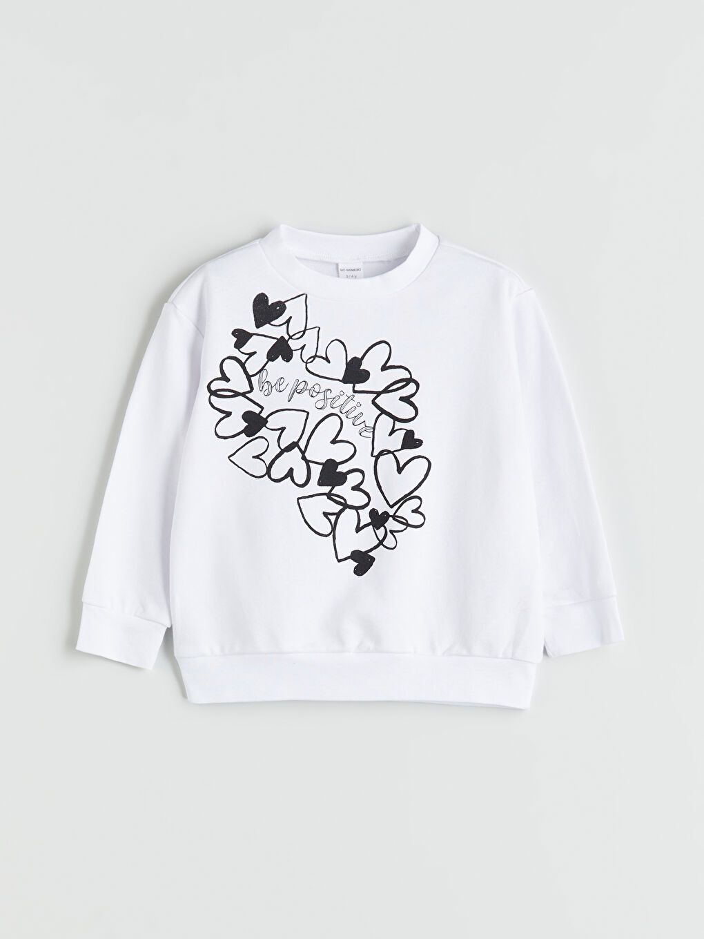 Crew Neck Girls' Sweatshirt 2 Pack -W5CD24Z1-CVL