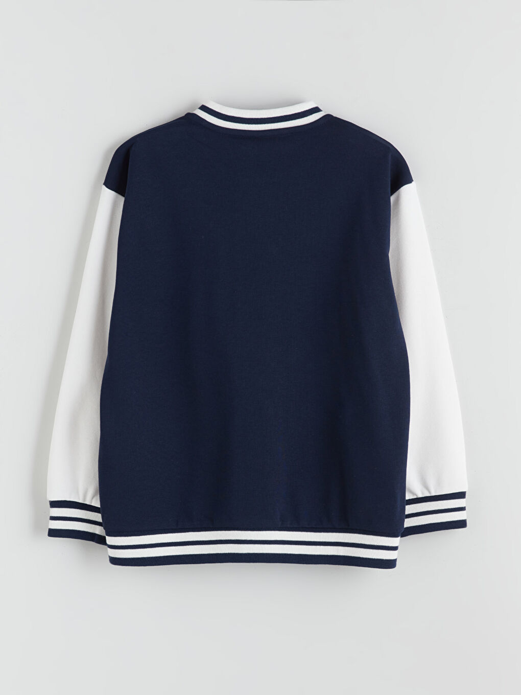 Lacivert Baskılı Erkek Çocuk Kolej Ceket-1